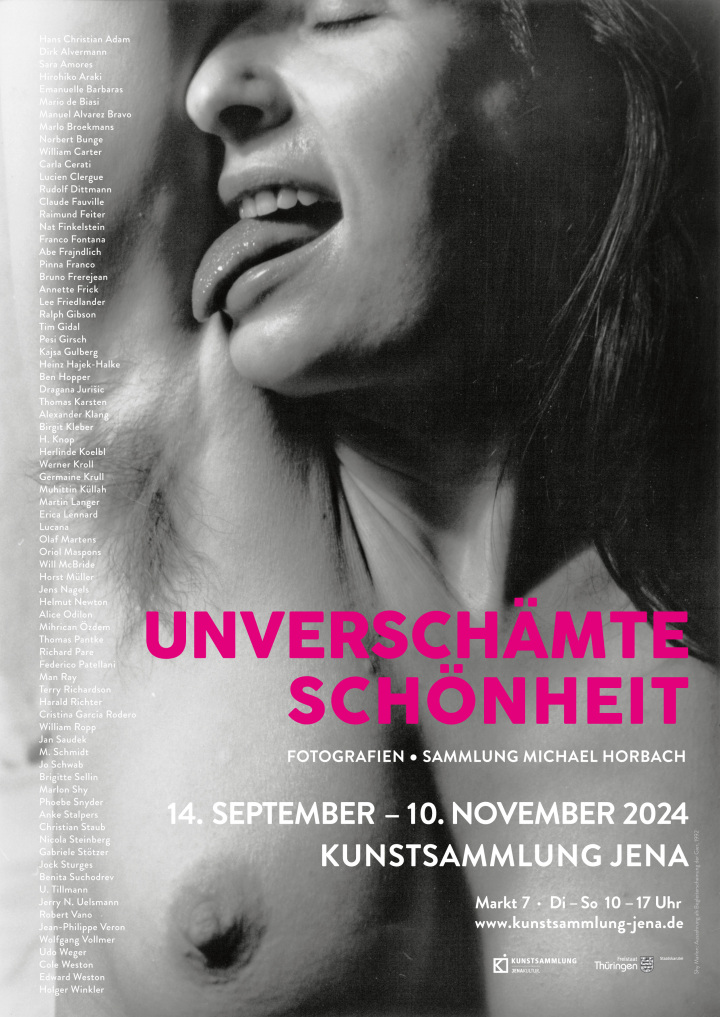 Unverschämte Schönheit. Fotografien. Ausstellung 14. September – 10. November 2024, Kunstsammlung Jena