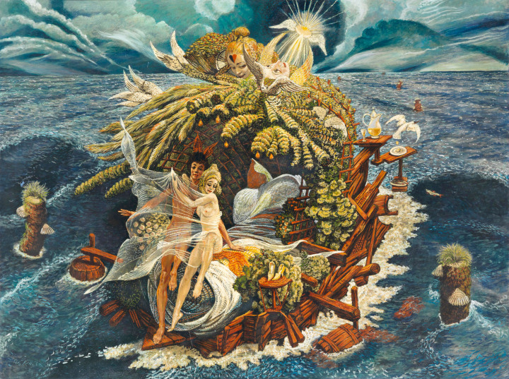 Gert H. Wollheim, Die Reise nach Cythera, 1958/59, Galerie Michael Haas